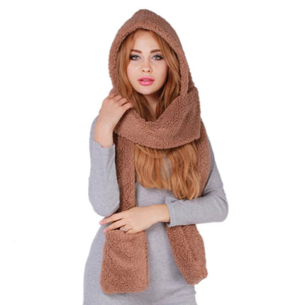 Écharpe à capuche femme - Rose/violet - Ajustable (du 54 au 59) | La boutique du chapeau