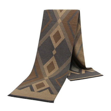 Écharpe à carreaux pour homme - 77 - 32 - >175cm | La boutique du chapeau