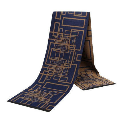 Écharpe à carreaux pour homme - 77 - 31 - >175cm | La boutique du chapeau