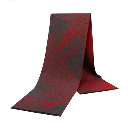 Écharpe à carreaux pour homme - 77 - 11 - >175cm | La boutique du chapeau