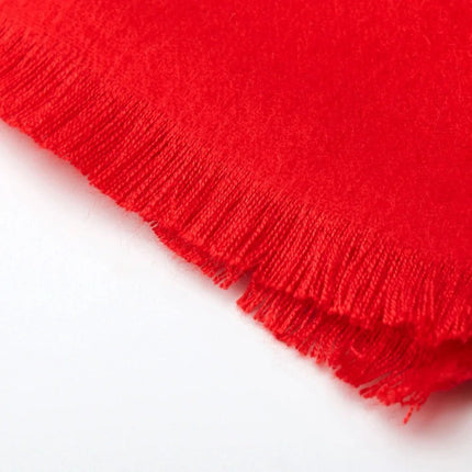 Écharpe chaude et douce pour homme - Noir - 180x30cm | La boutique du chapeau