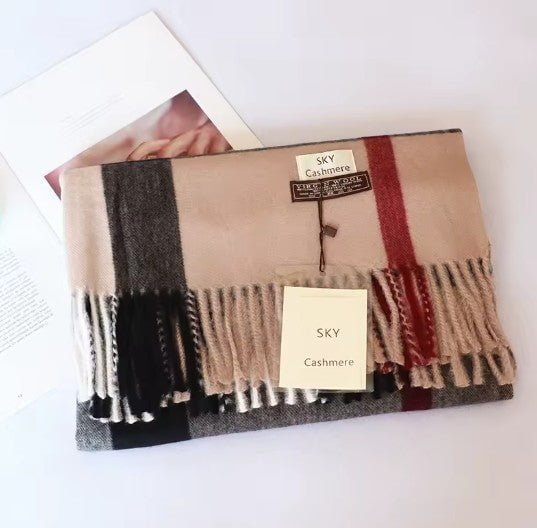 Écharpe de Luxe en Cachemire - A1 - 190x70 cm | La boutique du chapeau