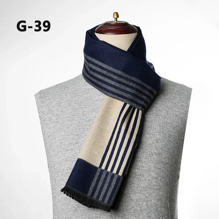 Écharpe de luxe pour homme - 1523 - >175cm | La boutique du chapeau
