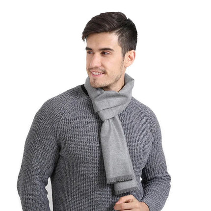 Écharpe de luxe pour homme - 1502 - >175cm | La boutique du chapeau