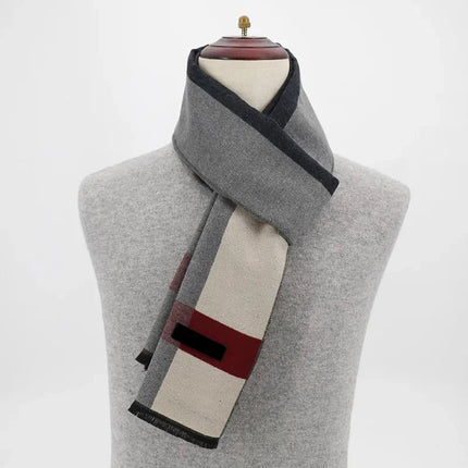 Écharpe de luxe pour homme - 1518 - >175cm | La boutique du chapeau