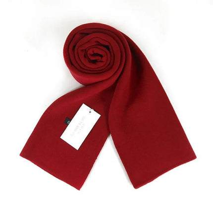 Écharpe en cachemire pour homme - Bordeau - | La boutique du chapeau