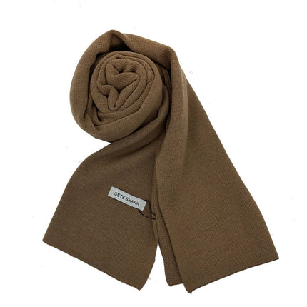 Écharpe en cachemire pour homme - Kaki - | La boutique du chapeau