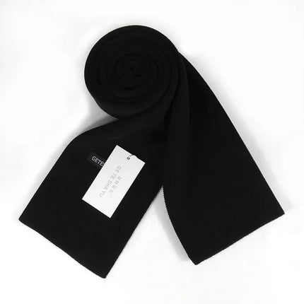 Écharpe en cachemire pour homme - Noir - | La boutique du chapeau