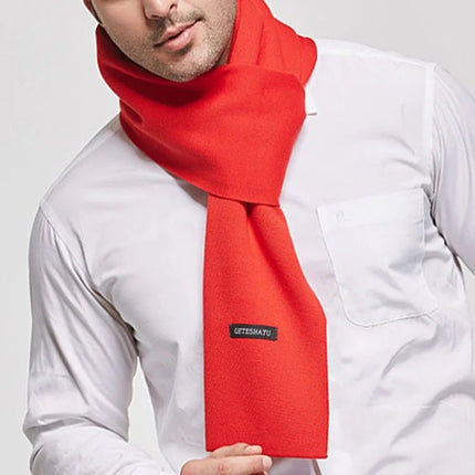 Écharpe en cachemire pour homme - Gris - | La boutique du chapeau