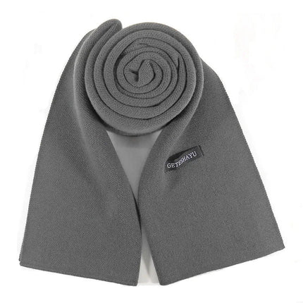 Écharpe en cachemire pour homme - Gris - | La boutique du chapeau