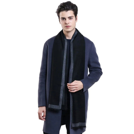 Écharpe homme classique - Rouge - 180X30cm | La boutique du chapeau