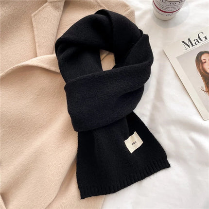 Écharpe unie en fil de laine - WT73 - 10 - | La boutique du chapeau