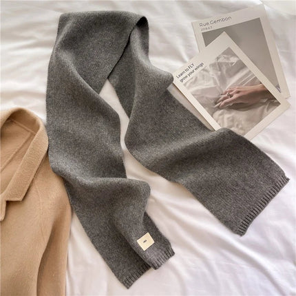 Écharpe unie en fil de laine - WT73 - 15 - | La boutique du chapeau