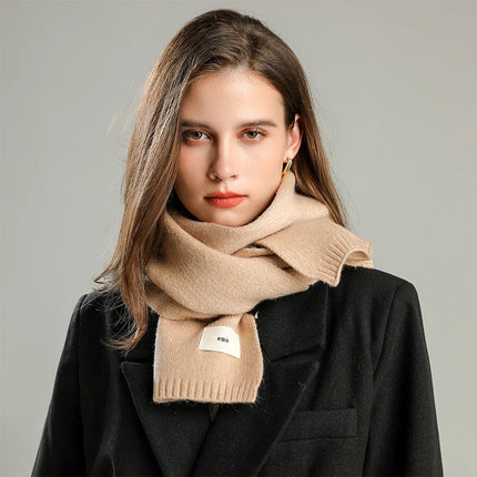 Écharpe unie en fil de laine - WT73 - 3 - | La boutique du chapeau
