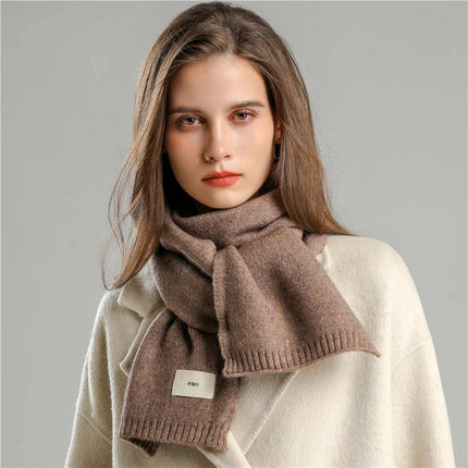 Écharpe unie en fil de laine - WT73 - 1 - | La boutique du chapeau