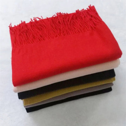 Écharpes de couleurs unies pour homme - Rouge - | La boutique du chapeau