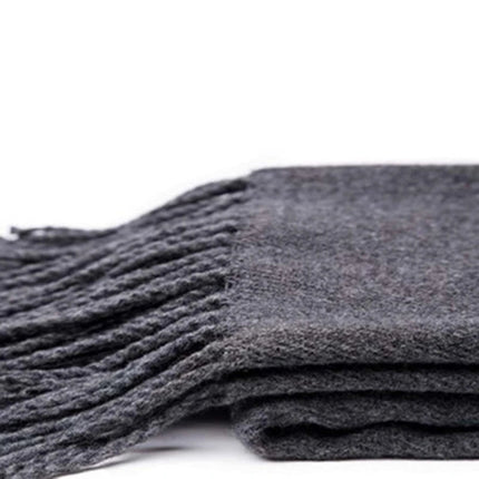 Écharpes de couleurs unies pour homme - Rouge - | La boutique du chapeau