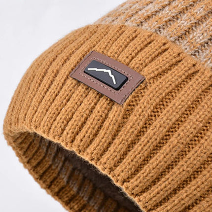 Ensemble bonnet d'hiver, gants, écharpe - Bleu marine - Ajustable (du 54 au 59) | La boutique du chapeau