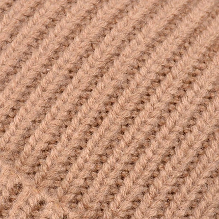 Ensemble bonnet écharpe et gants en acrylique - Kaki - Ajustable (du 54 au 59) | La boutique du chapeau