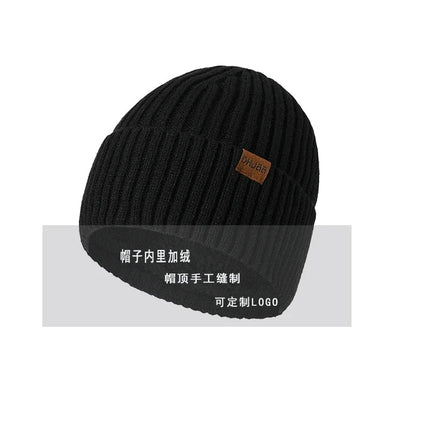 Ensemble bonnet écharpe et gants pour homme - Noir - Ajustable (du 54 au 59) | La boutique du chapeau