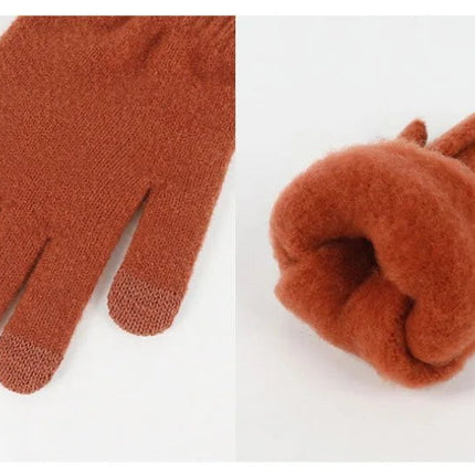 Ensemble bonnet gants et écharpe en velours - Blanc - Ajustable (du 54 au 59) | La boutique du chapeau