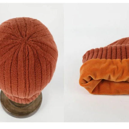 Ensemble bonnet gants et écharpe en velours - Blanc - Ajustable (du 54 au 59) | La boutique du chapeau