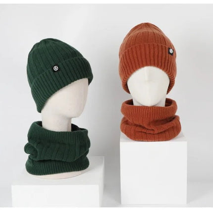 Ensemble bonnet gants et écharpe en velours - Blanc - Ajustable (du 54 au 59) | La boutique du chapeau