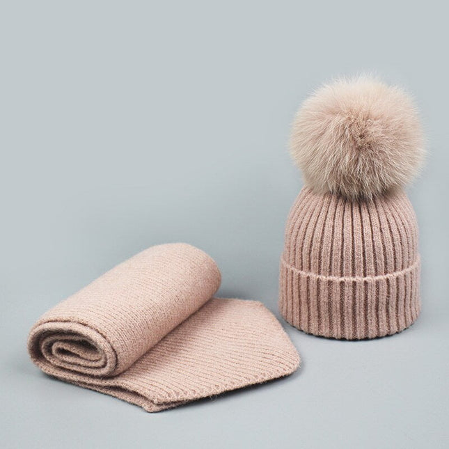Ensemble de chapeaux et écharpe d'hiver - Adulte - | La boutique du chapeau