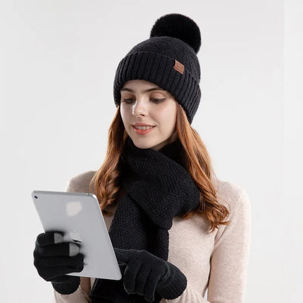 Ensemble trois pièces en coton - Gris - Ajustable (du 54 au 59) | La boutique du chapeau