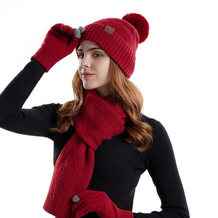 Ensemble trois pièces en coton - Gris - Ajustable (du 54 au 59) | La boutique du chapeau