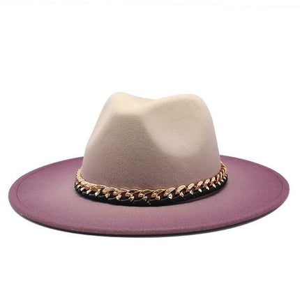Fedora femme et homme - Violet - M (56 - 58cm) | La boutique du chapeau