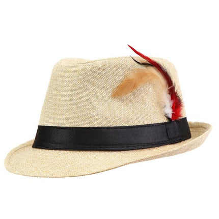 Fedora Trilby - Beige - M (56 - 58cm) | La boutique du chapeau