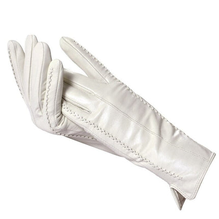 Gants en cuir de haute qualité - Beige - S - 6 ½ | La boutique du chapeau