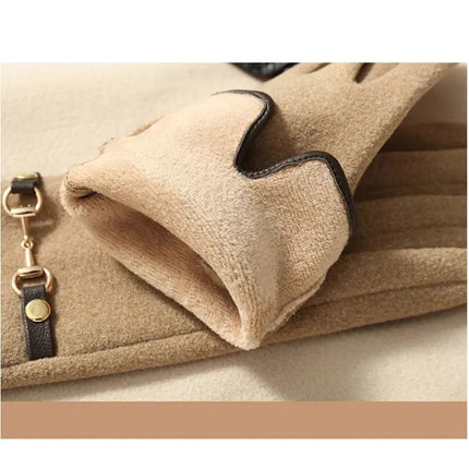 Gants Vintage pour femmes - Noir - Ajustable ( 6 ½ à 8 ) | La boutique du chapeau