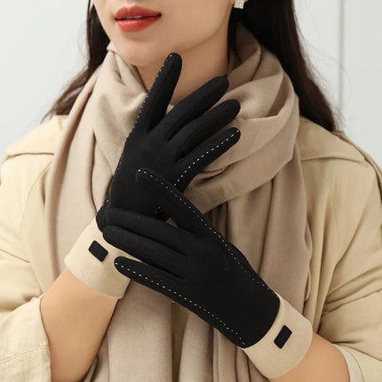 Gants Vintage pour femmes - Noir 02 - Ajustable ( 6 ½ à 8 ) | La boutique du chapeau