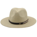 La boutique du chapeau beige / Adult 55-58cm Chapeau Panama pour femme et homme