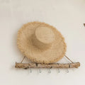 La boutique du chapeau Beige Chapeau de paille raphia