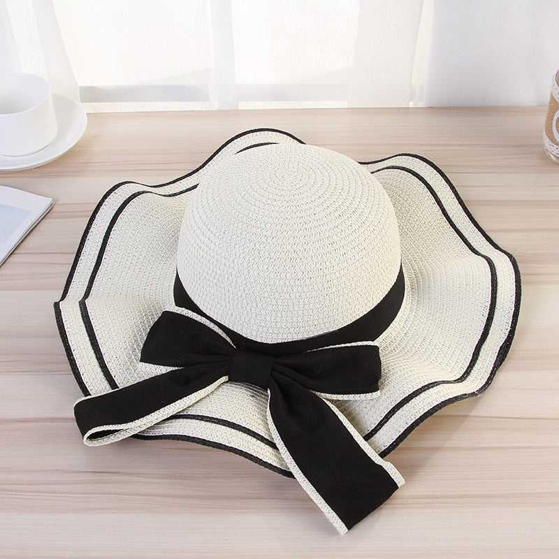 La boutique du chapeau Blanc / 54-58cm Chapeau provençal en paille