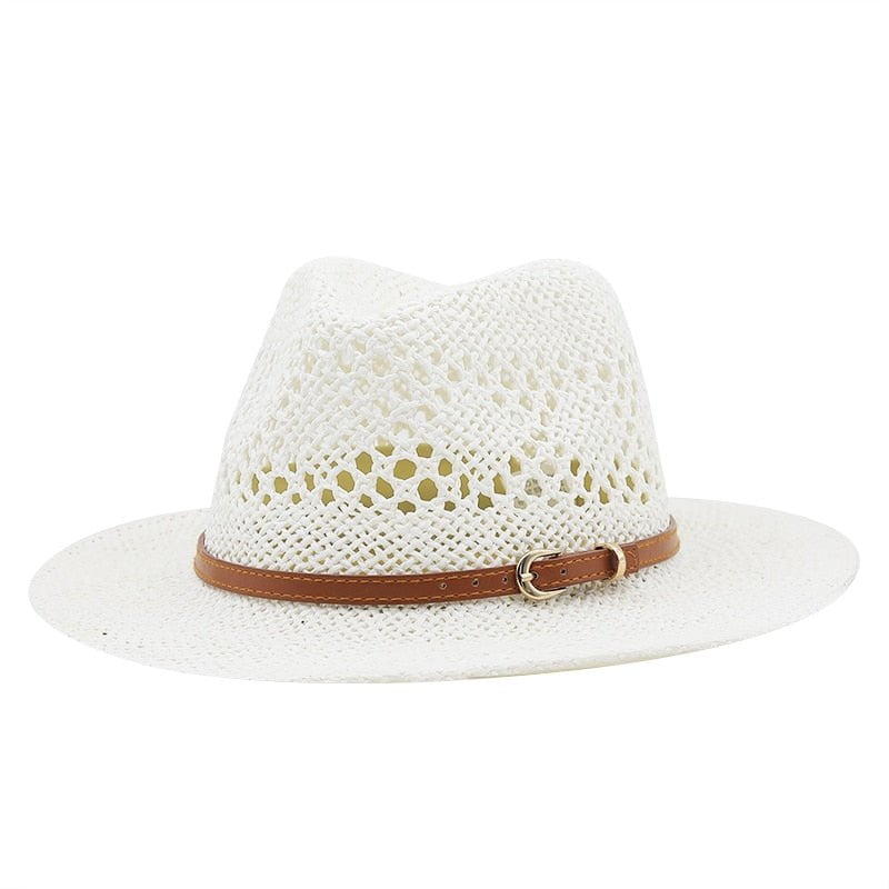 La boutique du chapeau Blanc / 55-58CM Chapeau d'été provençal en paille