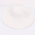 La boutique du chapeau Blanc / 56-58cm Chapeau de plage femme
