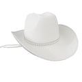 La boutique du chapeau Blanc Chapeau de Cowboy style Western