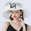 La boutique du chapeau Blanc Chapeau de soleil, fascinateur