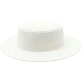 La boutique du chapeau Blanc / M 56-58cm Canotier femme
