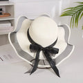 La boutique du chapeau Blanc / M55-58cm Chapeau de plage