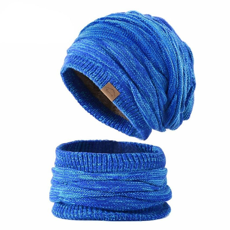 La boutique du chapeau Bleu Bonnet gants et cache cou