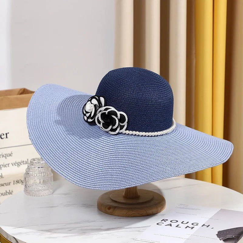 La boutique du chapeau Blue Chapeau d'été pour femmes