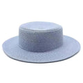 La boutique du chapeau Blue / M 56-58cm Canotier femme