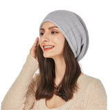 La boutique du chapeau Bonnet ample en cachemire pour femme