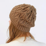 La boutique du chapeau bonnet Bonnet en tricot torsadé pour femme : style classique et chic
