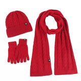 La boutique du chapeau bonnet Bonnet et écharpe et gants d'hiver pour femme